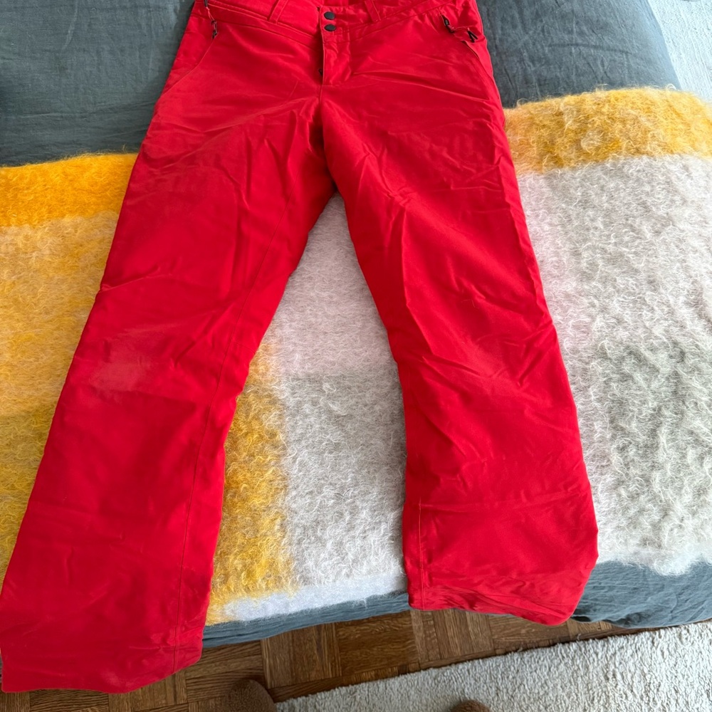 Bogner fire and ice red ski pants